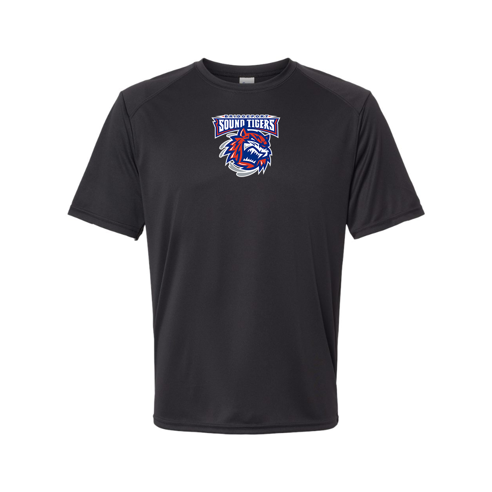 Men's Bridgeport Sound Tigers Logo Polyester T-Shirt