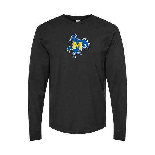 Youth McNeese State Cowboys Logo Cotton Long Sleeve T-Shirt