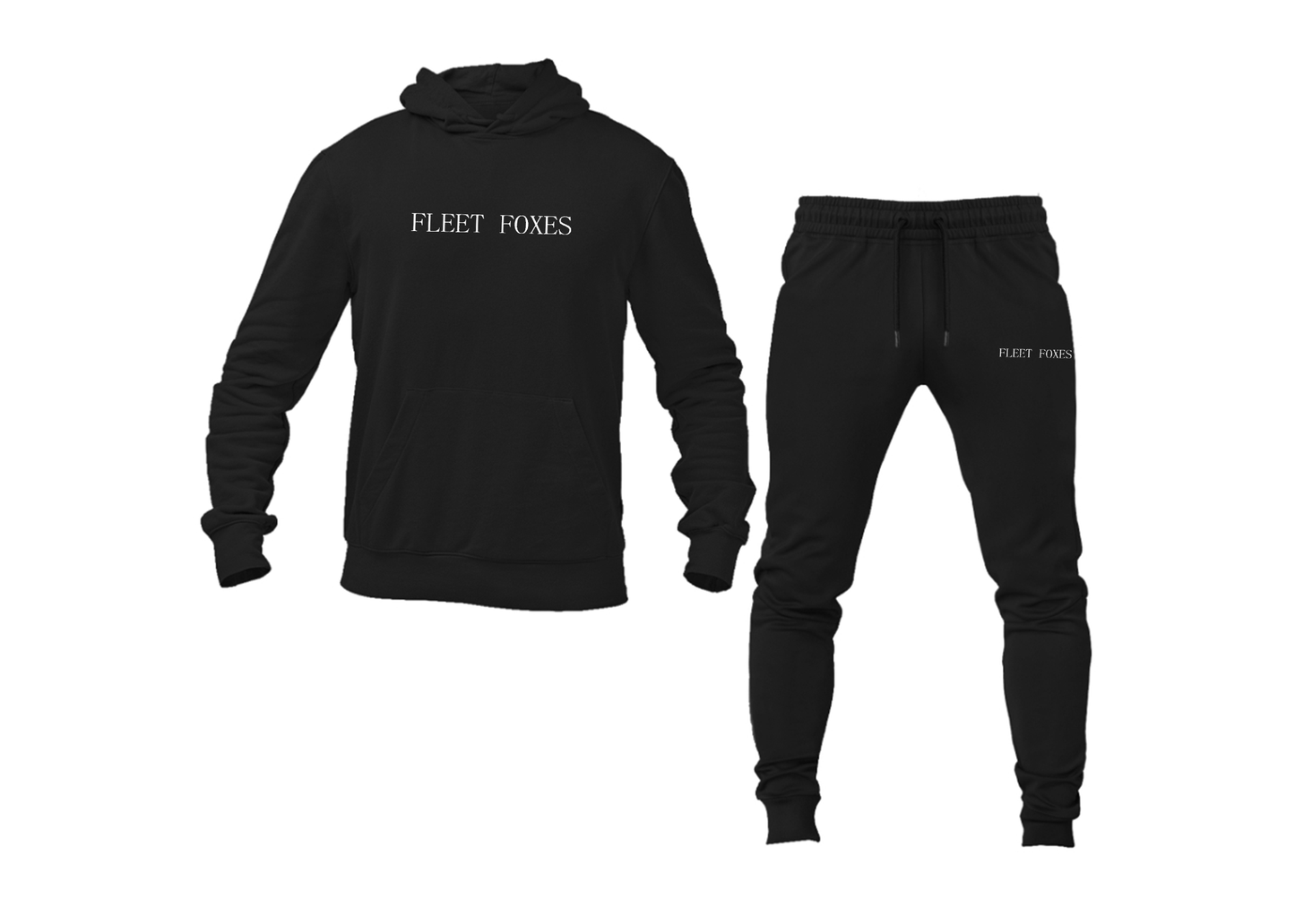 Men's Fleet Foxes Logo Hoodie Joggers Set
