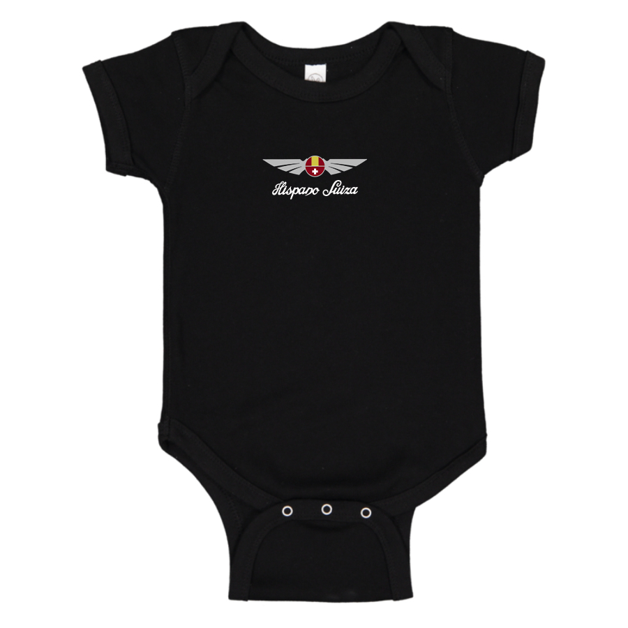 Hispano Suiza Logo Baby Romper Onesie