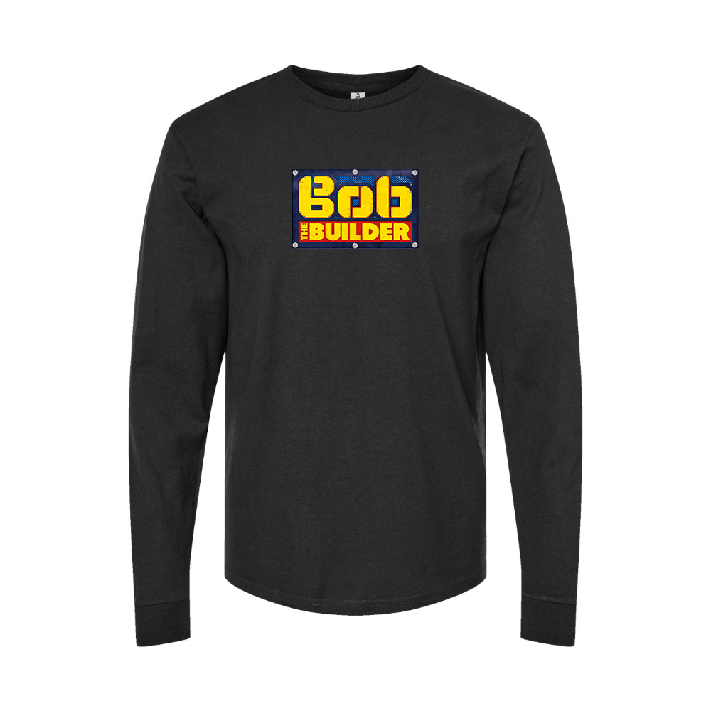 Men's Bob the Builder Logo Long Sleeve T-Shirt