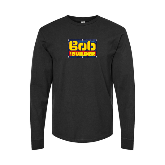 Men's Bob the Builder Logo Long Sleeve T-Shirt
