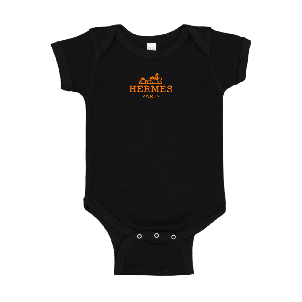 Hermès Logo Baby Romper Onesie