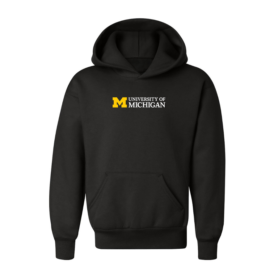 Youth University of Michigan Logo Pullover Hoodie