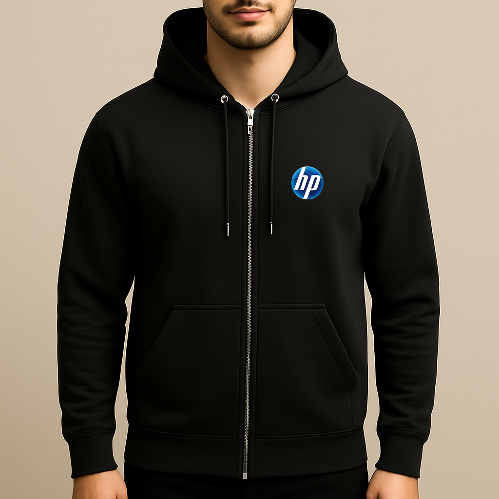 Men's HP Logo Zipper Hoodie