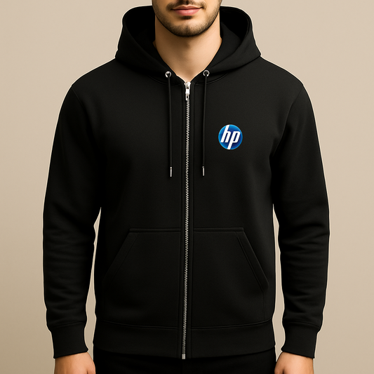 Men's HP Logo Zipper Hoodie
