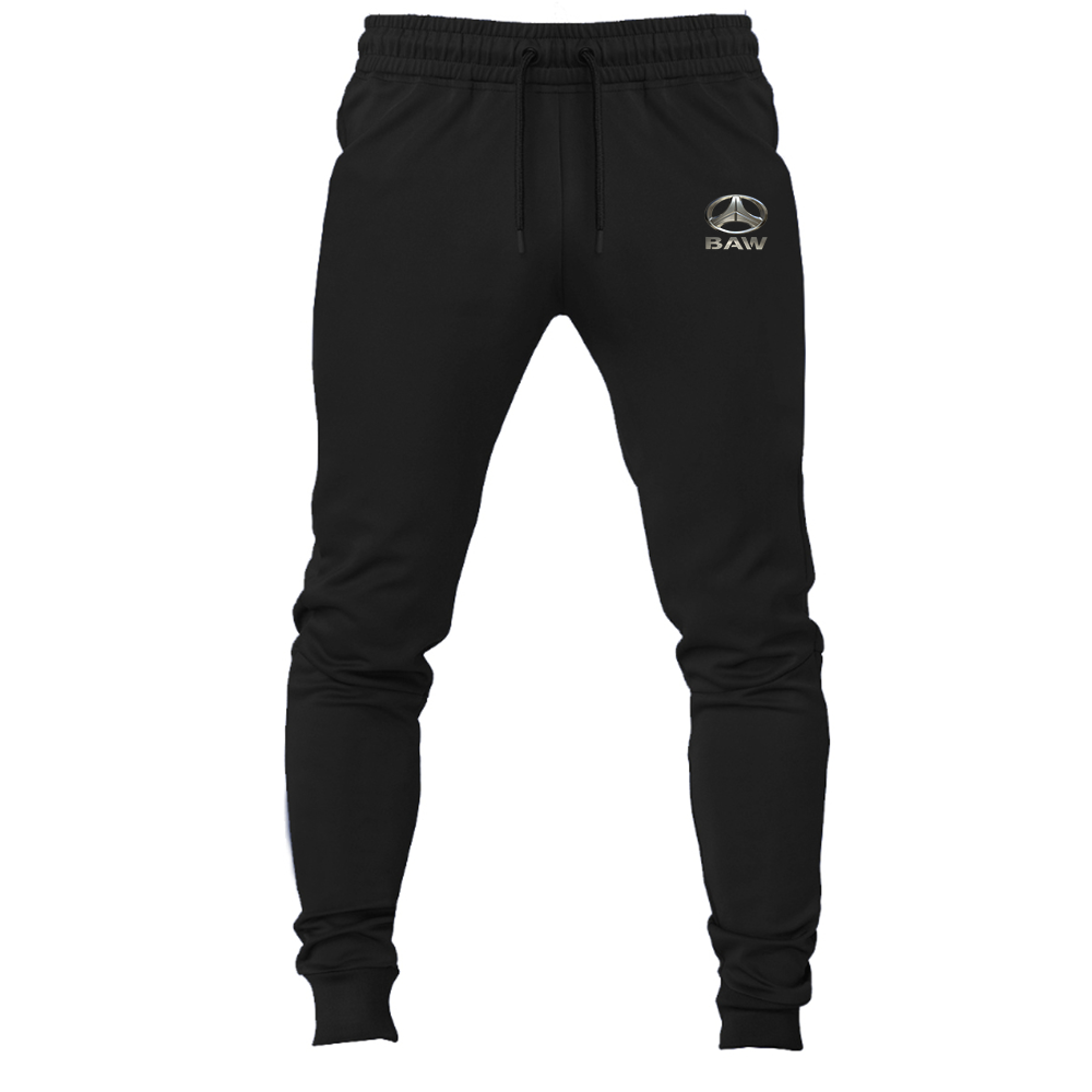 Men's Beijing Automobile Works Logo Joggers Sweatpants