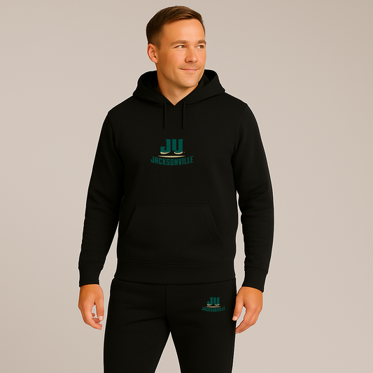 Men's Jacksonville Dolphins Logo Hoodie Joggers Set