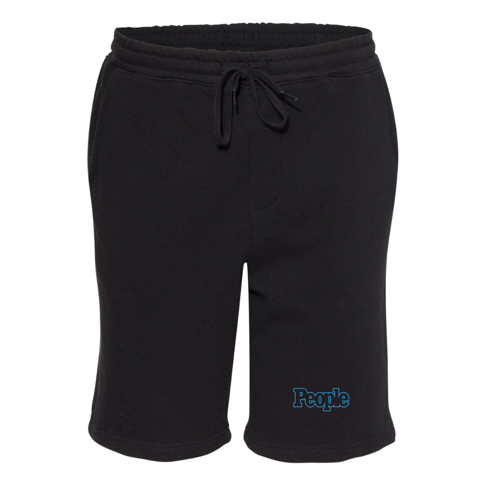 Men's People Magazine Logo Independent Trading Co Midweight Fleece Shorts