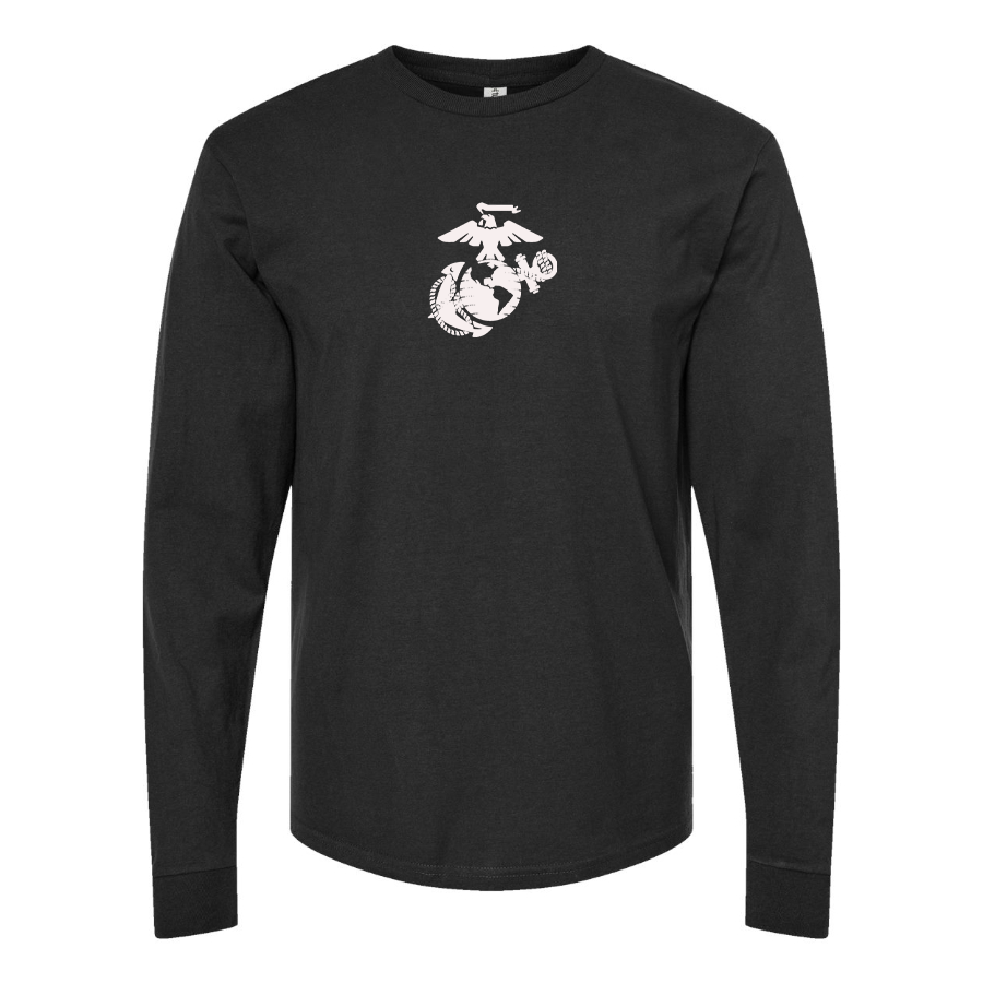 Youth USMC Symbol Cotton Long Sleeve T-Shirt