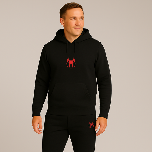 Men's Spiderman Marvel Avengers Superhero Hoodie Joggers Set