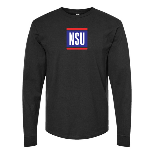 Men's NSU Logo Long Sleeve T-Shirt