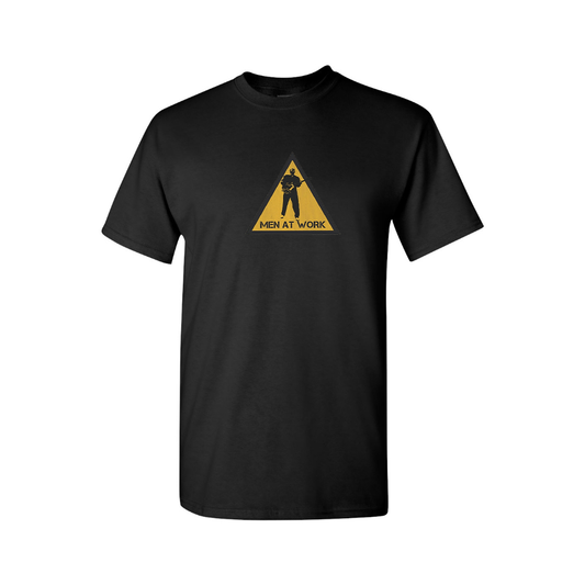 Men's Men at Work Logo Cotton T-Shirt
