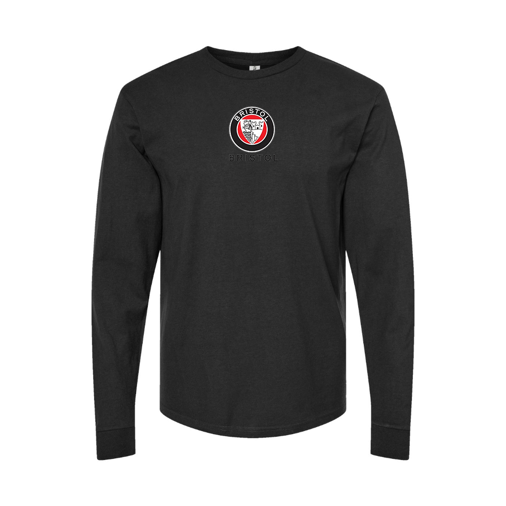Youth Bristol Logo Cotton Long Sleeve T-Shirt