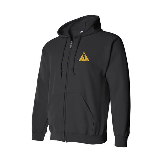 Men's Men at Work Logo Zipper Hoodie