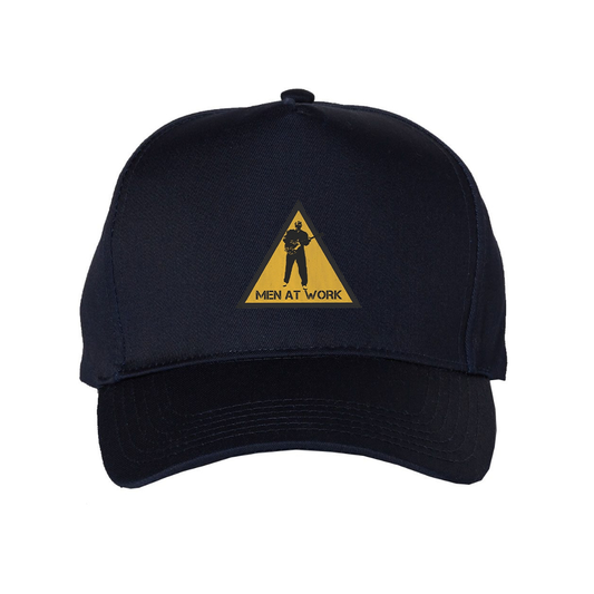 Men at Work Logo Dad Baseball Cap Hat