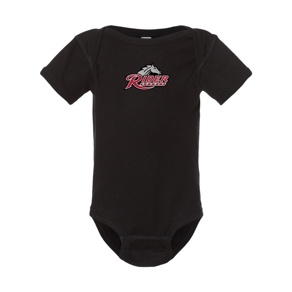 Rider Broncs Logo Rabbit Skins Infant Baby Rib Bodysuit