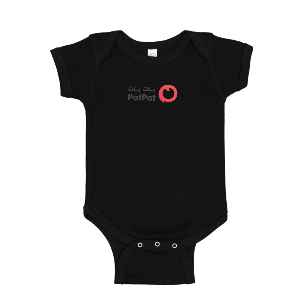 PatPat Logo Baby Romper Onesie