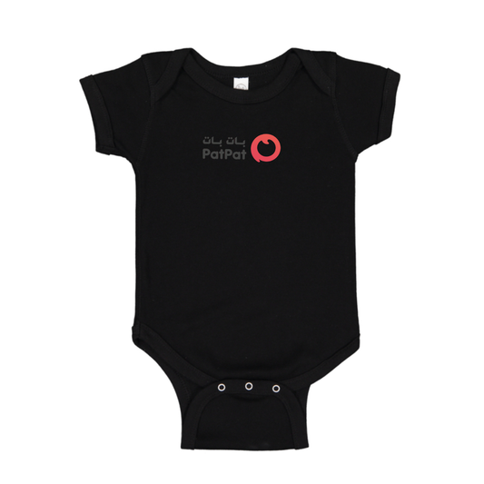 PatPat Logo Baby Romper Onesie