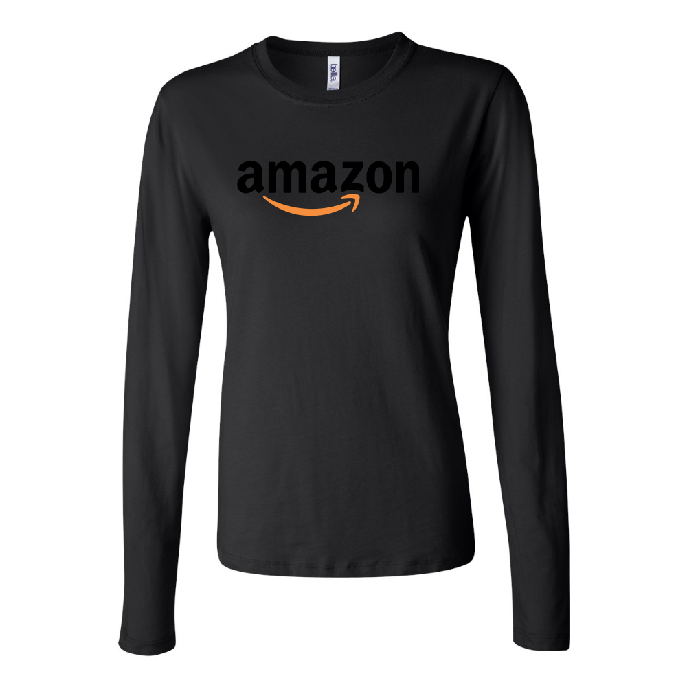 BELLA CANVAS Women’s Amazon Logo Jersey Long Sleeve Tee