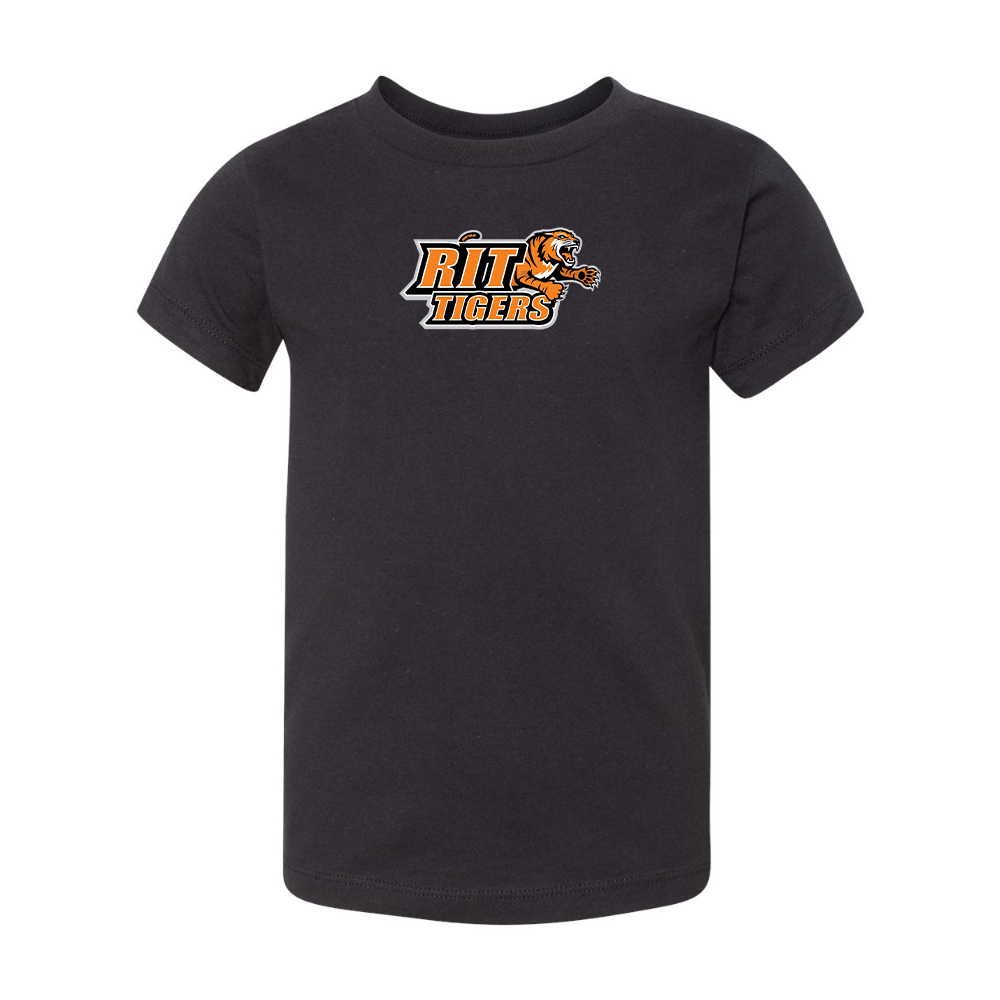 RIT Tigers Logo BELLA  CANVAS Toddler Jersey Tee