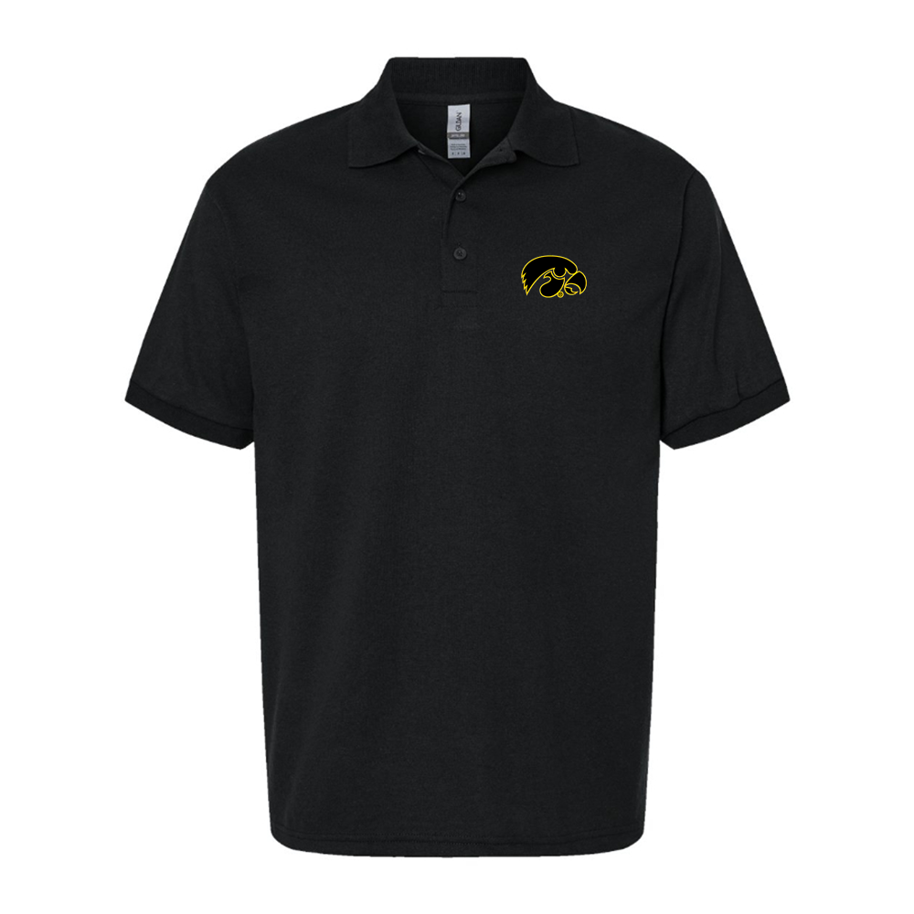 Men's Lowa Hawkeyes Logo Dry Blend Polo