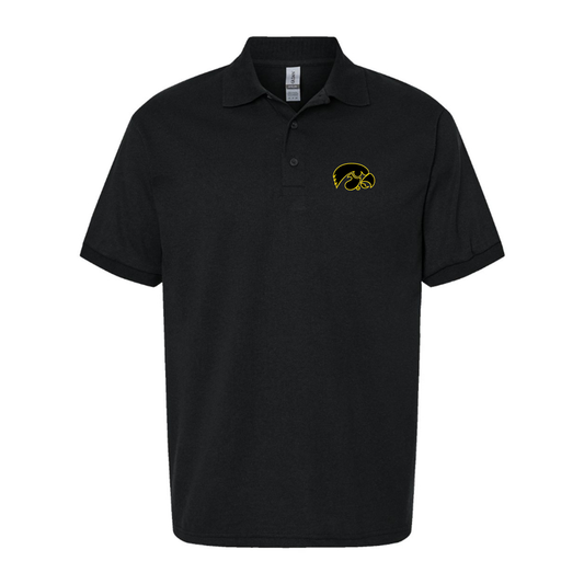 Men's Lowa Hawkeyes Logo Dry Blend Polo