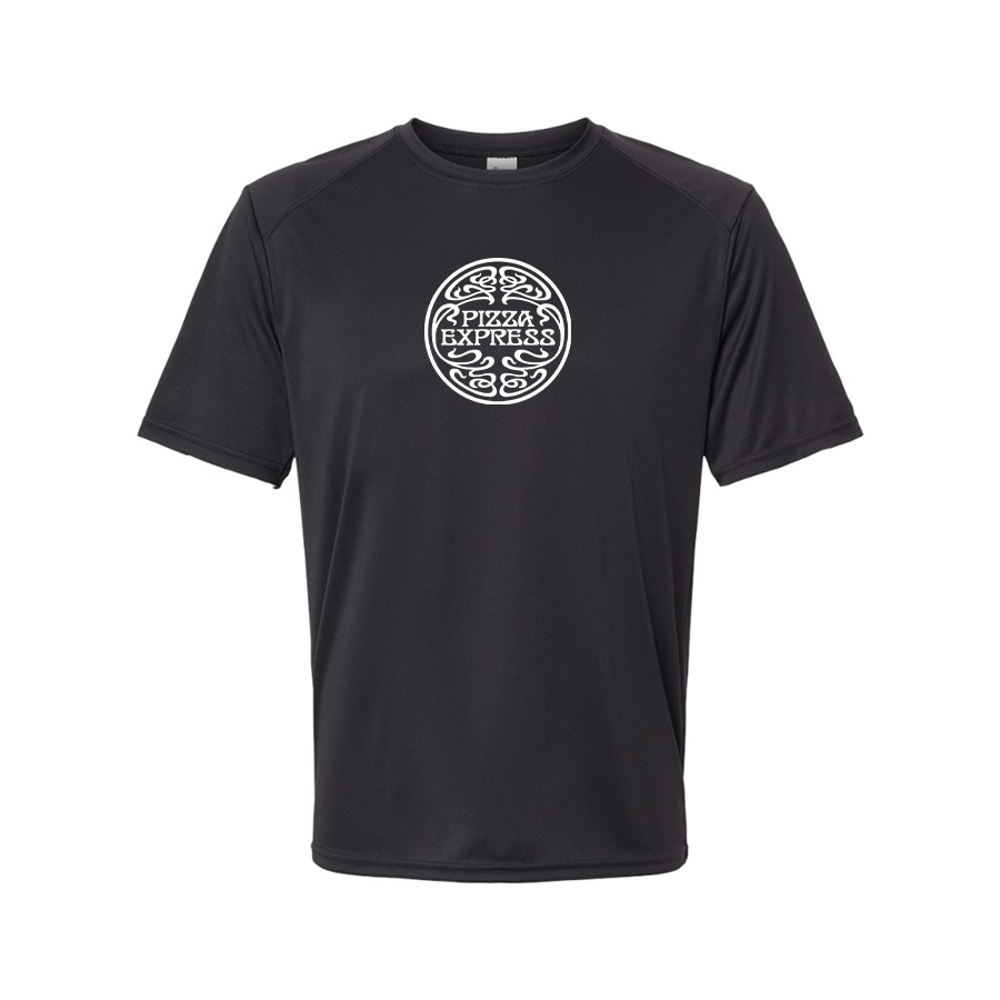 Men's Pizza Express Logo Polyester T-Shirt