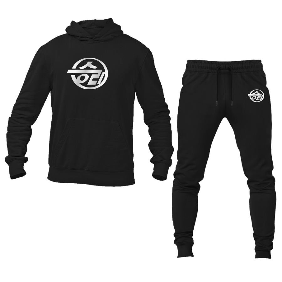Men's Sungri Motor Plant Logo Hoodie Joggers Set