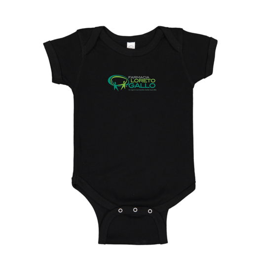 Farmacia Loreto Gallo Logo Baby Romper Onesie