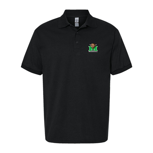 Men's Marshall Thundering Herd Logo Dry Blend Polo