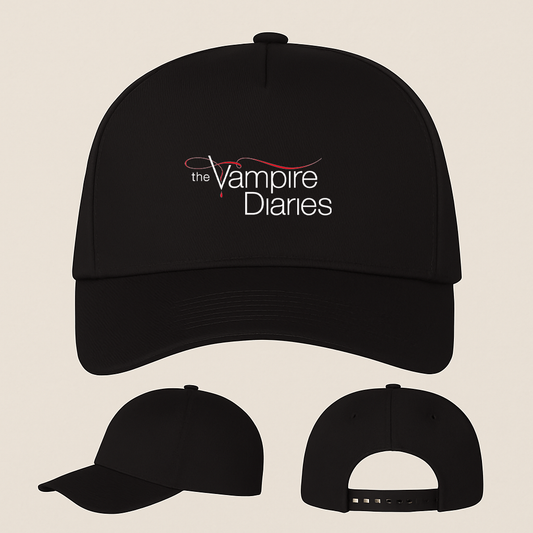 The Vampire Diaries Series Five Panel Twill Snapback Cap