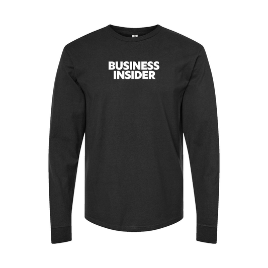 Youth Business Insider Logo Cotton Long Sleeve T-Shirt
