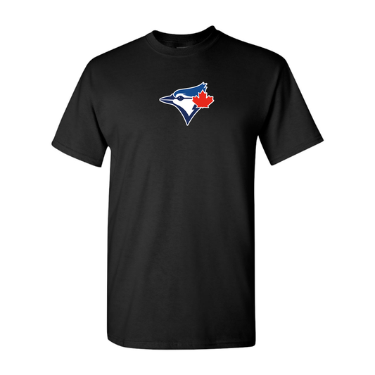 Men's Bluefield Blue Jays Logo Cotton T-Shirt