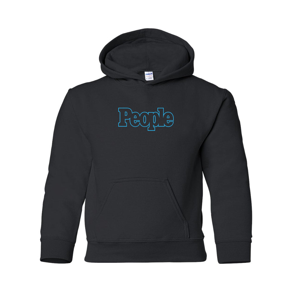 Youth People Magazine Logo Gildan Heavy Blend  Hooded Sweatshirt