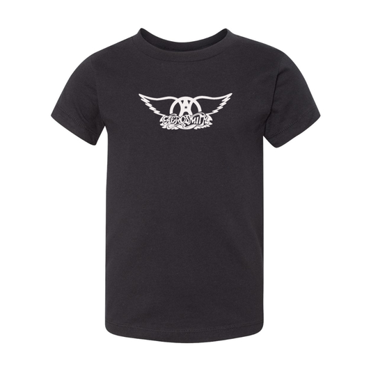 Aerosmith Logo BELLA  CANVAS Toddler Jersey Tee