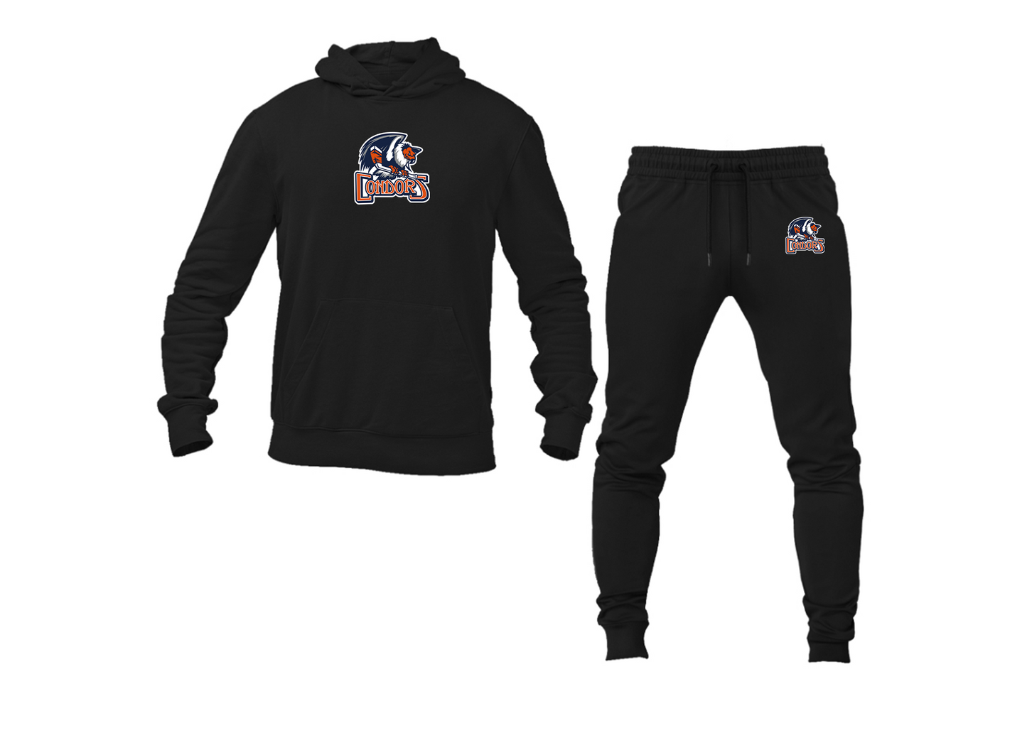 Men's Bakersfield Condors Logo Hoodie Joggers Set