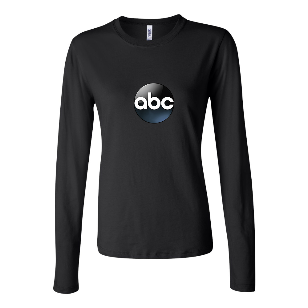 BELLA CANVAS Women’s Abc Logo Jersey Long Sleeve Tee