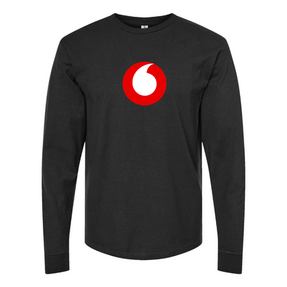 Men's Vodafone Logo Long Sleeve T-Shirt