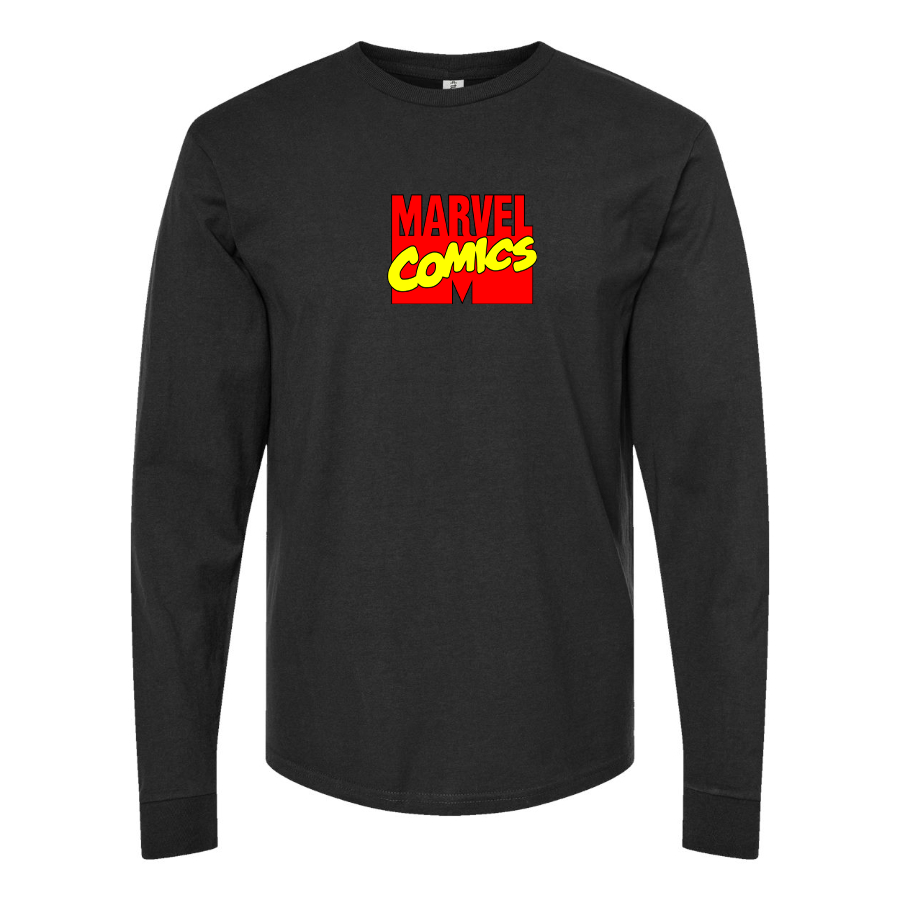 Youth Marvel Comics Logo Cotton Long Sleeve T-Shirt
