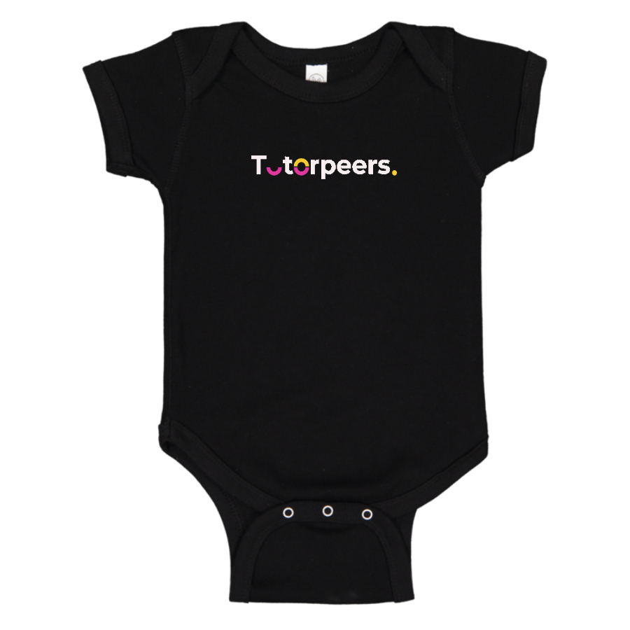Tutorpeers Logo Baby Romper Onesie