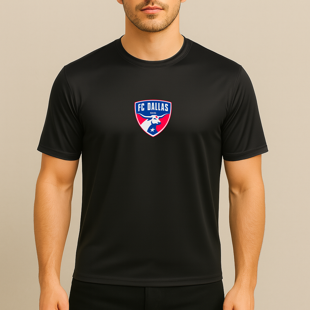 Men's FC Dallas Soccer Logo Polyester T-Shirt