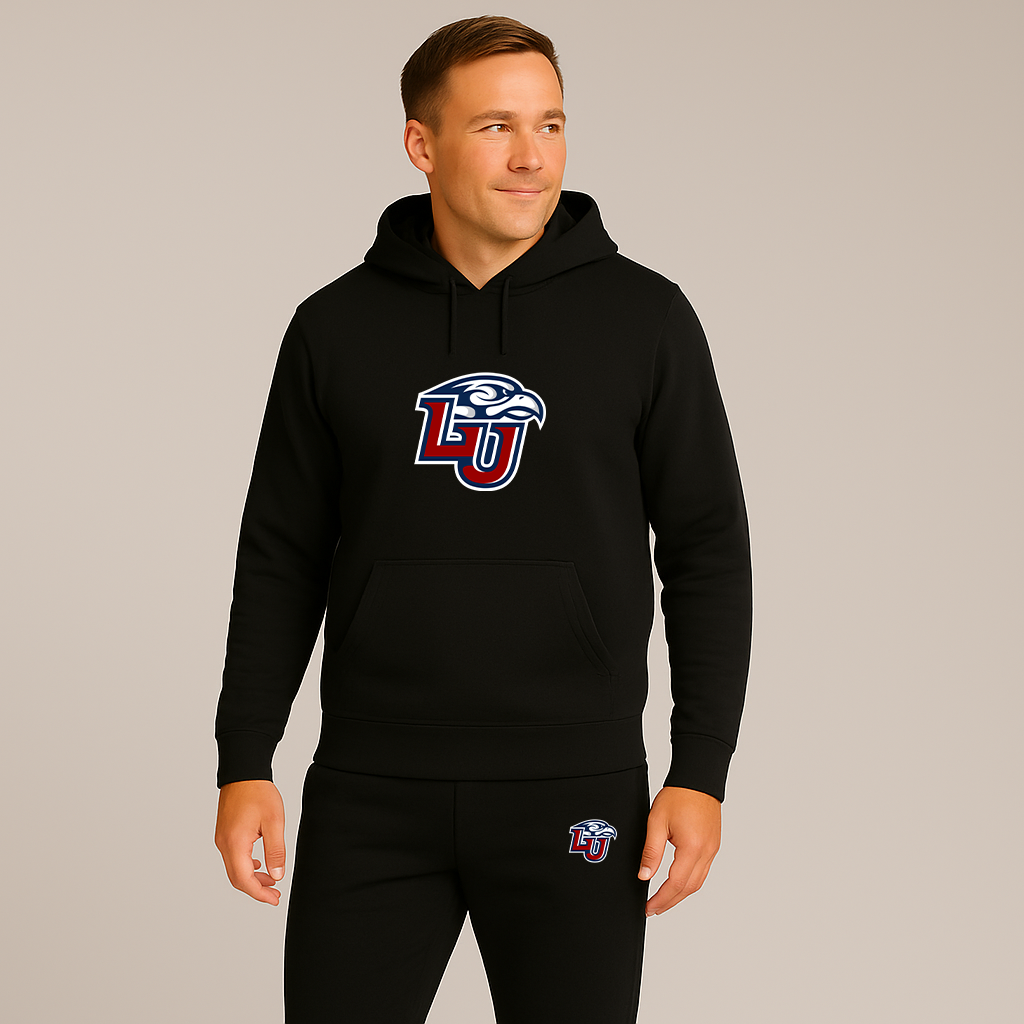 Men's Liberty Flames Logo Hoodie Joggers Set