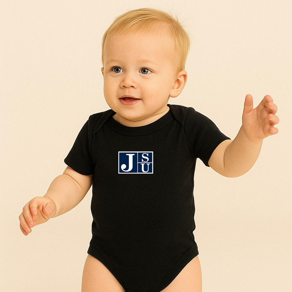 Jackson State Tigers Logo Baby Romper Onesie