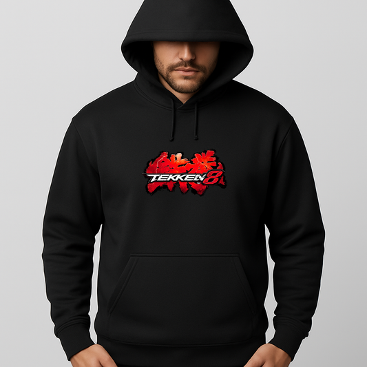 Men's Tekken 8 Game PS5 Pullover Hoodie