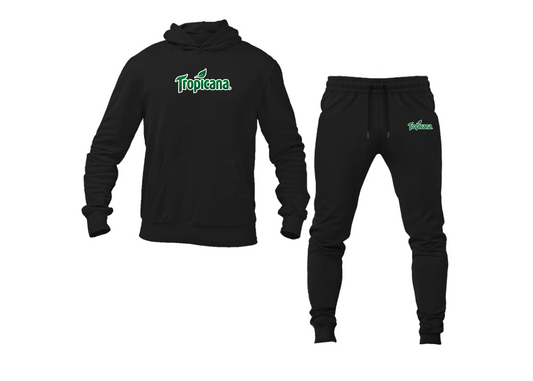 Men's Tropicana Logo Hoodie Joggers Set
