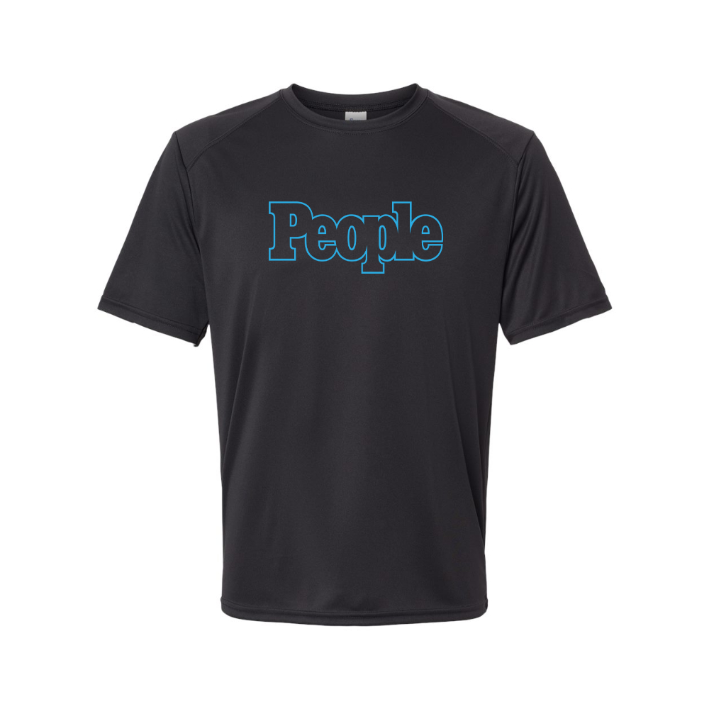 Men's People Magazine Logo Polyester T-Shirt