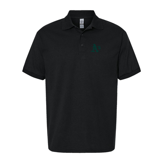 Men's Athletics Logo Dry Blend Polo