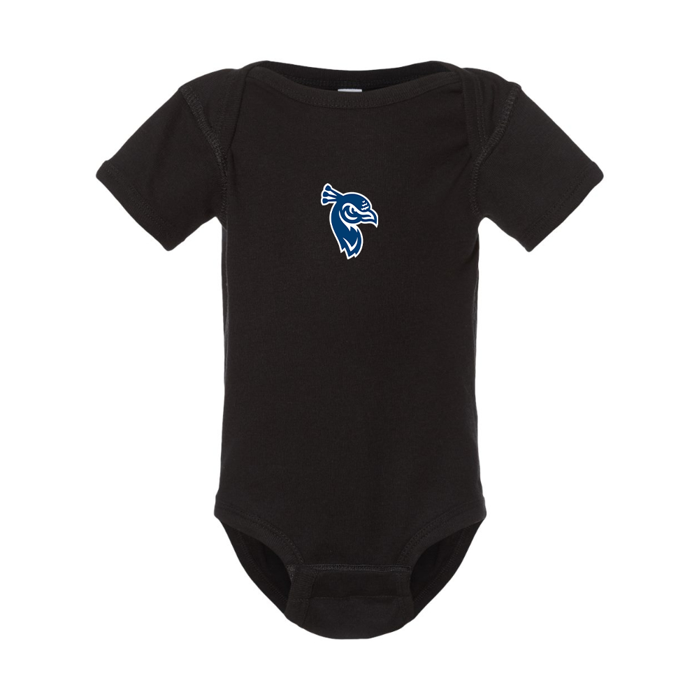 Saint Peters Peacocks Logo  Rabbit Skins Infant Baby Rib Bodysuit