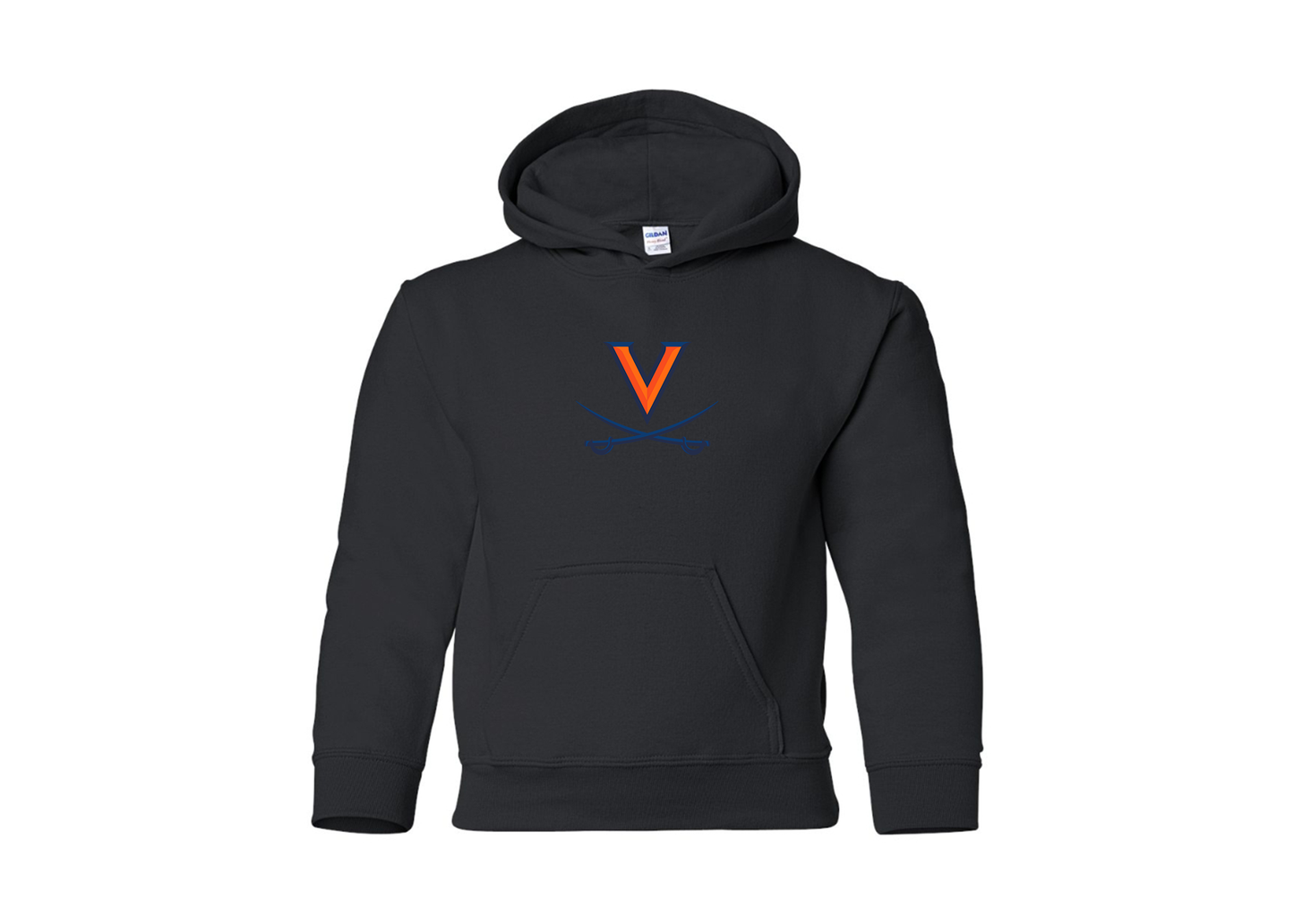 Youth Virginia Cavaliers Gildan Heavy Blend  Hooded Sweatshirt